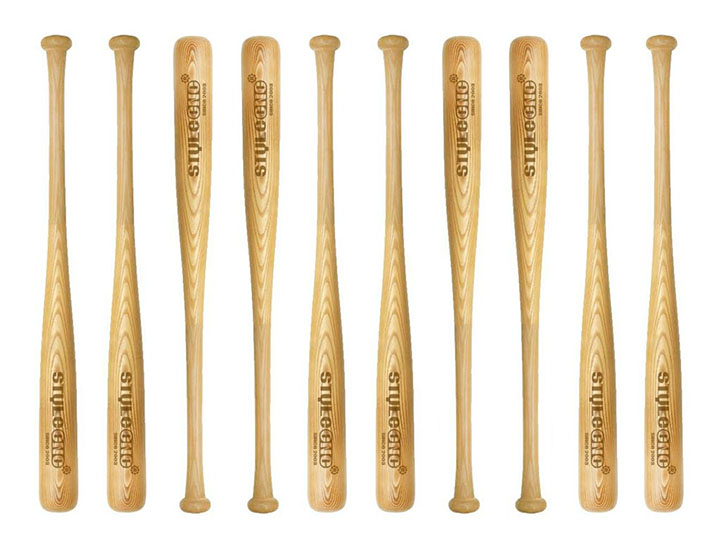 Wood Lathe Projects of Baseball Bats