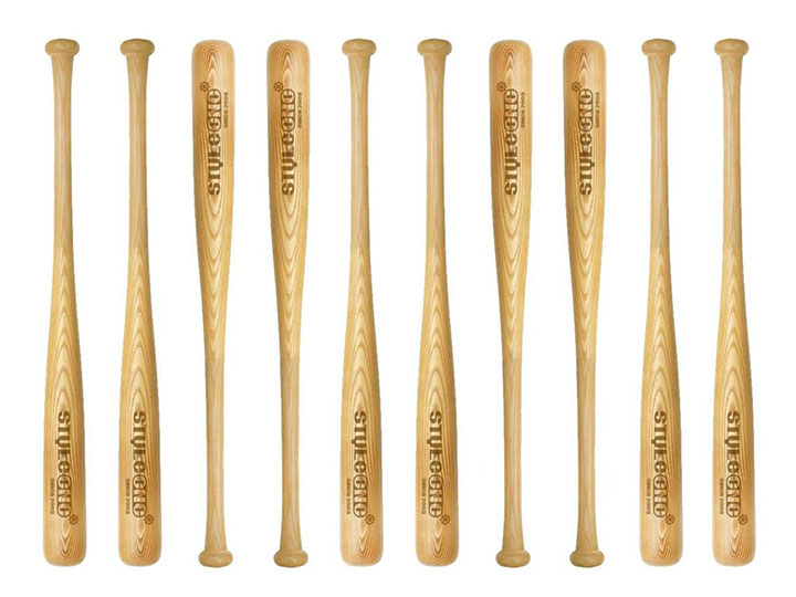 Wood Lathe Projects of Baseball Bats